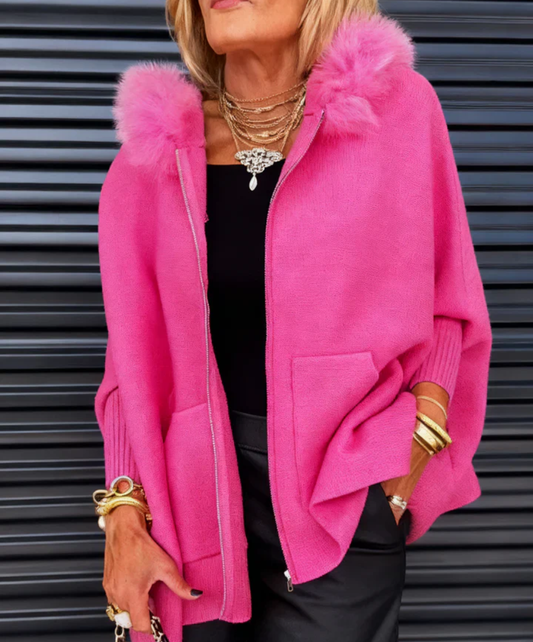 SOFÍA™ - ABRIGO INFORMAL CON CAPUCHA