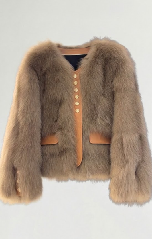 Sandra™ - Chaqueta de piel sintética